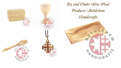 $13 and Under Olive Wood Products | Bethlehem Handicrafts