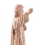St. Charbel Olive Wood Hand Carved Statue 20.5"