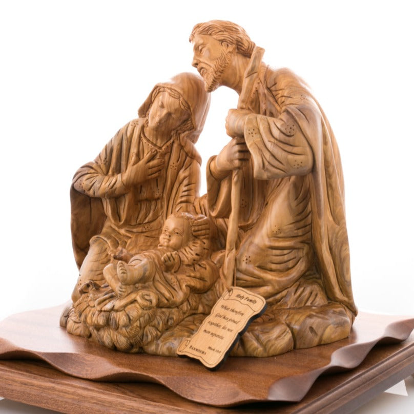 Holy Family Masterpiece for Church, Nativity Scene 13.2"