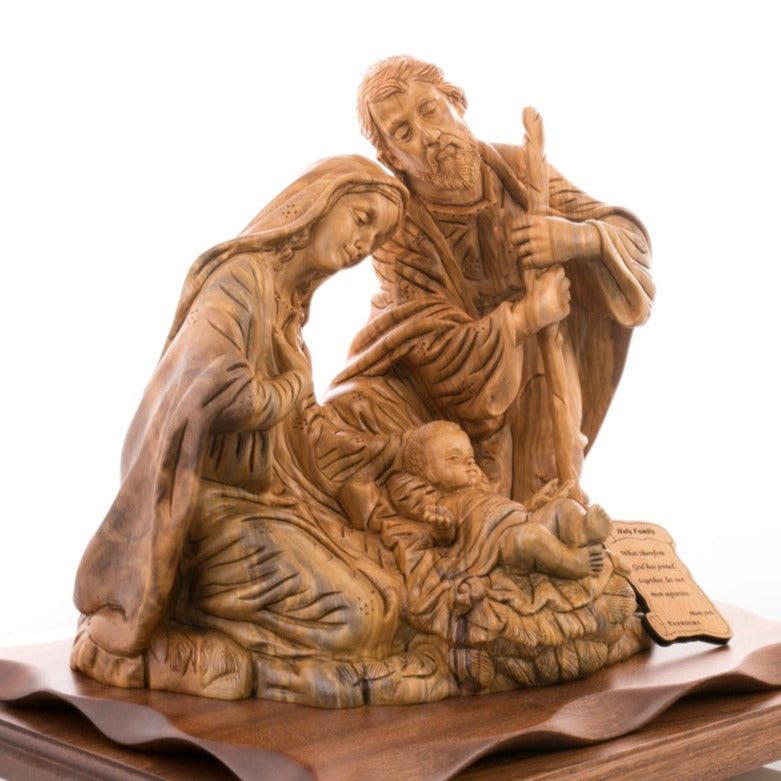 Holy Family Masterpiece for Church, Nativity Scene 13.2"