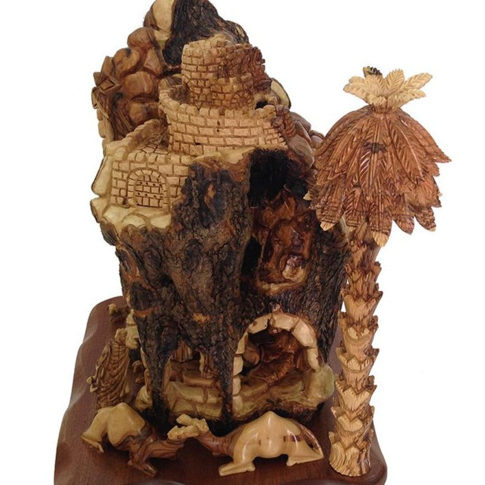 Exquisite Olive Wood Nativity Set - Statuettes - Bethlehem Handicrafts