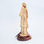 St. Joseph Carving from Olive Wood in Holy Land. 13.6"