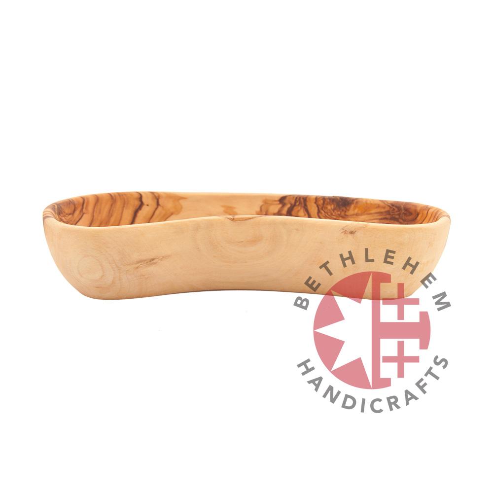 Banana Shaped Olive Wood Bowl 4