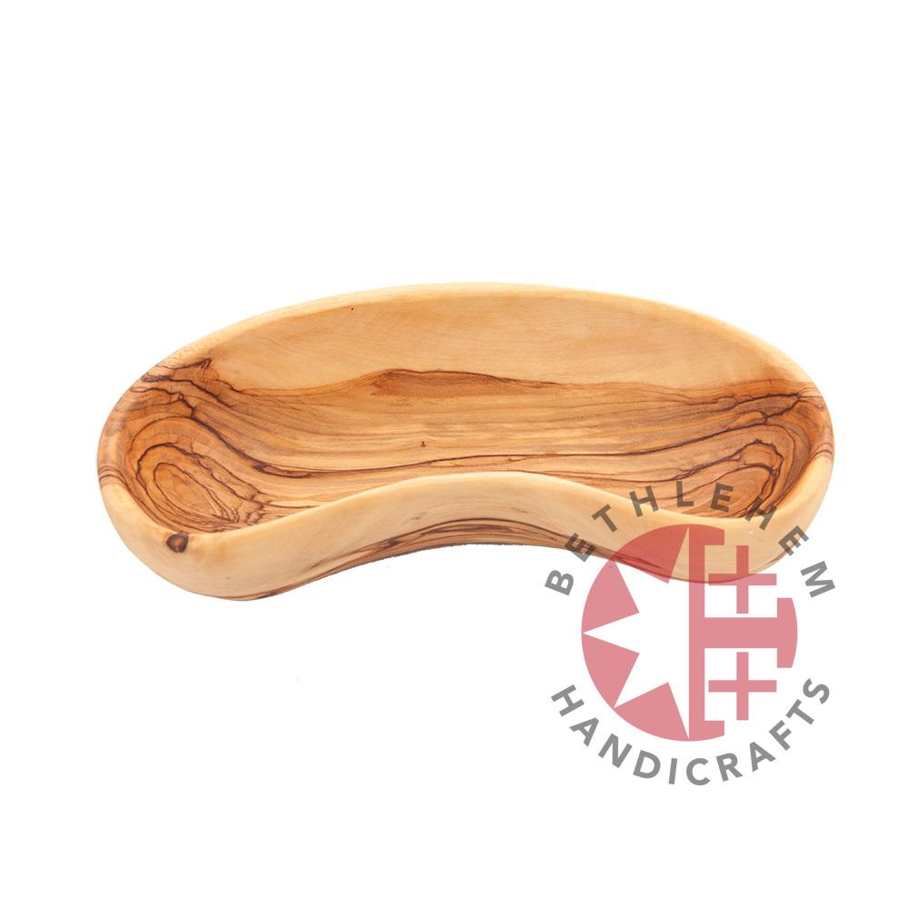 Banana Shaped Olive Wood Bowl 3