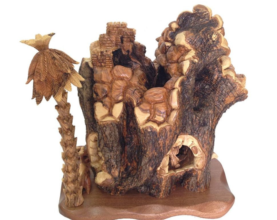 Exquisite Olive Wood Nativity Set - Statuettes - Bethlehem Handicrafts