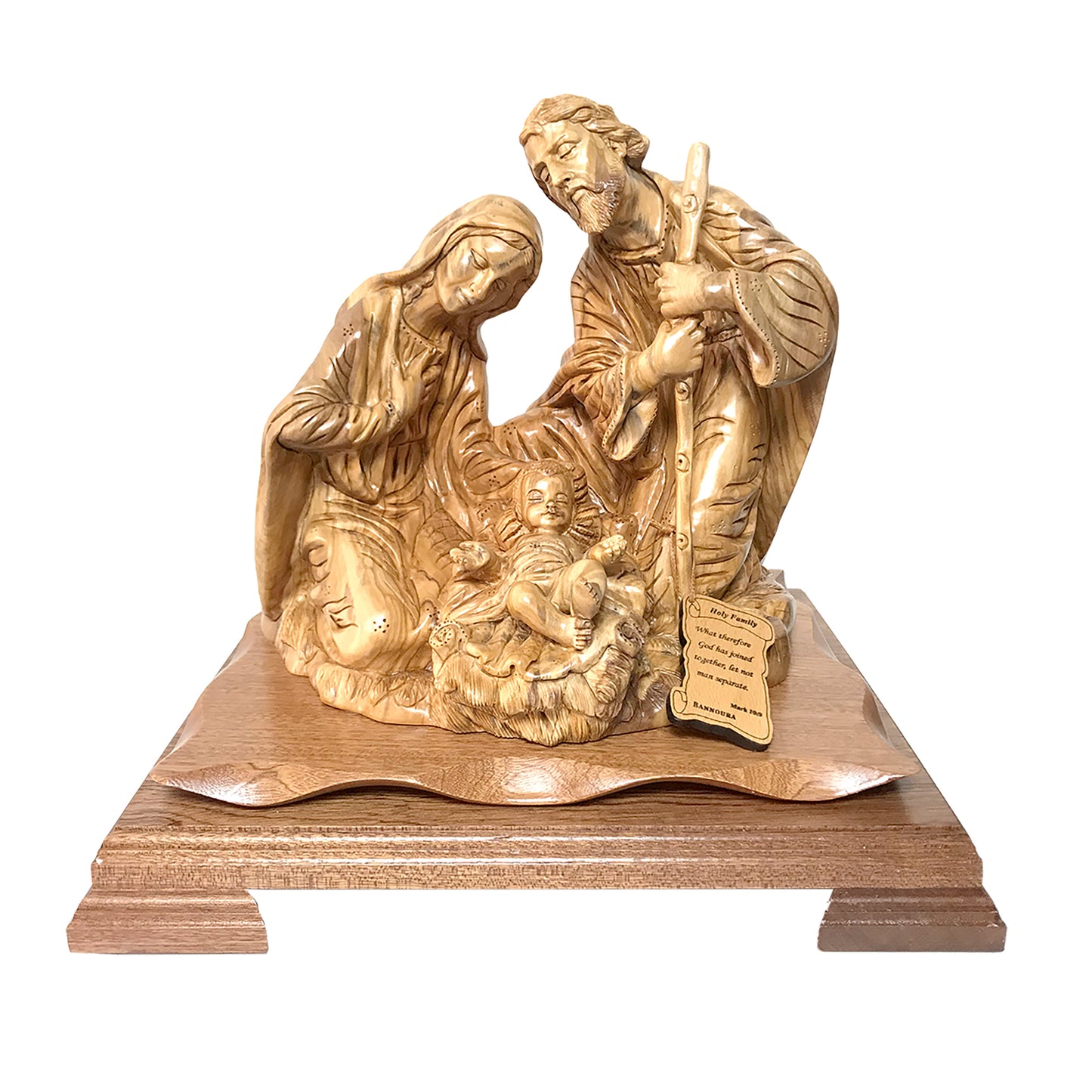 Holy Family Masterpiece for Church, Nativity Scene 13.2"