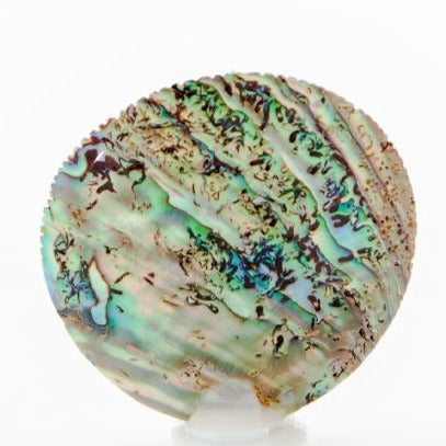 Round Colorful Mother of Pearl Nativity Scene - Statuettes - Bethlehem Handicrafts