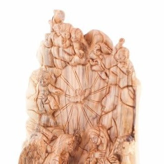 Olive Wood The Annunciation - Statuettes - Bethlehem Handicrafts