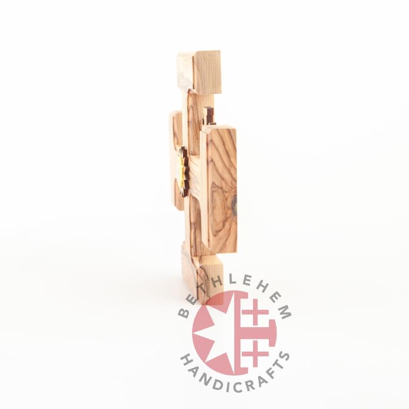 Handmade Jerusalem Wooden Cross - Wall Hangings - Bethlehem Handicrafts