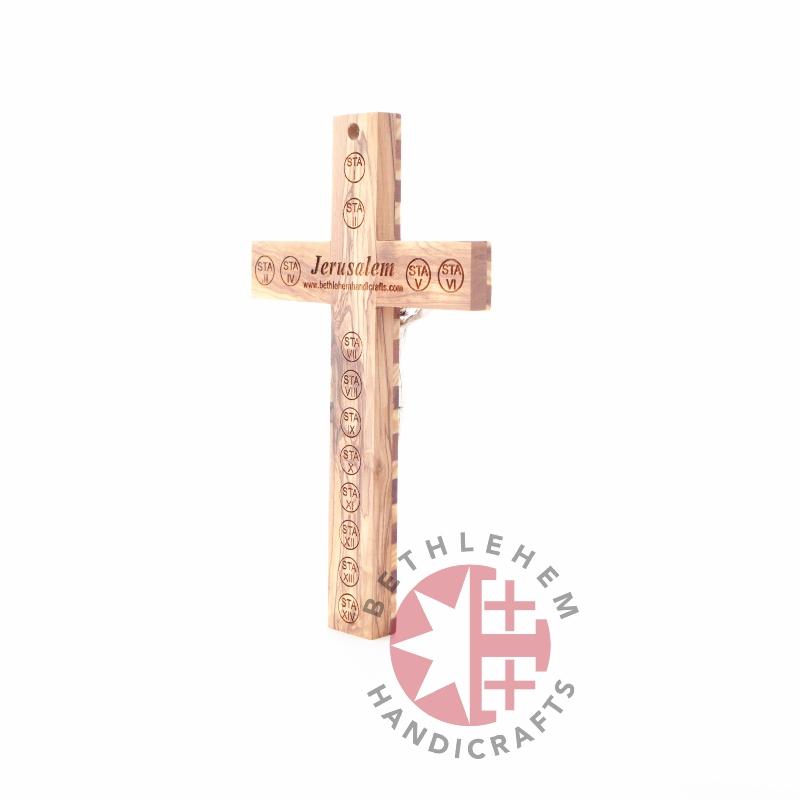 Wooden Carved Crucifix - Wall Hangings - Bethlehem Handicrafts