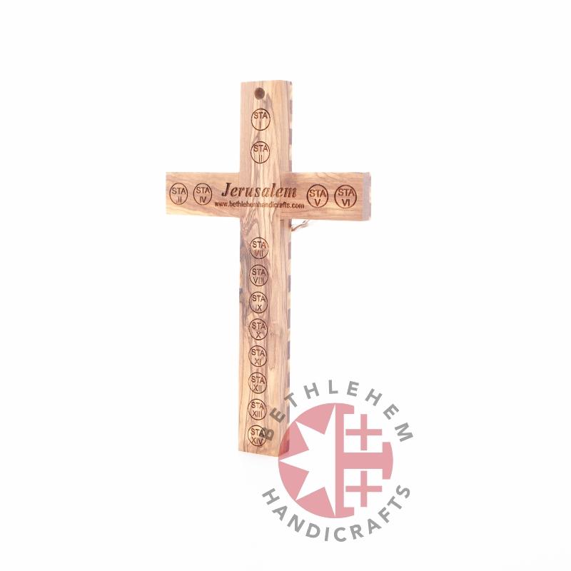 Wooden Carved Crucifix - Wall Hangings - Bethlehem Handicrafts