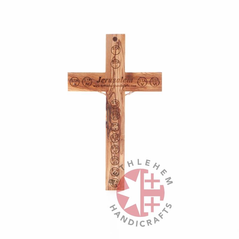 Wooden Carved Crucifix - Wall Hangings - Bethlehem Handicrafts