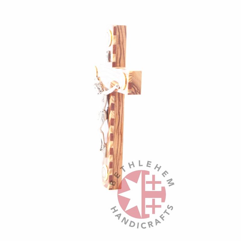 Olive Wooden Crucifix - Wall Hangings - Bethlehem Handicrafts