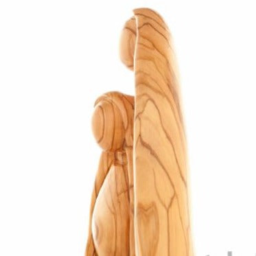 Wood Statue of The Holy Family - Statuettes - Bethlehem Handicrafts