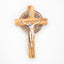 Olive Wood Wall Crucifix God Bless Our Home Hand Made Bethlehem 