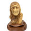 Mother Teresa Carved Statue Olive Wood