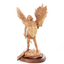 Archangel Micheal Statue 15", Carved from Holy Land Olive Wood