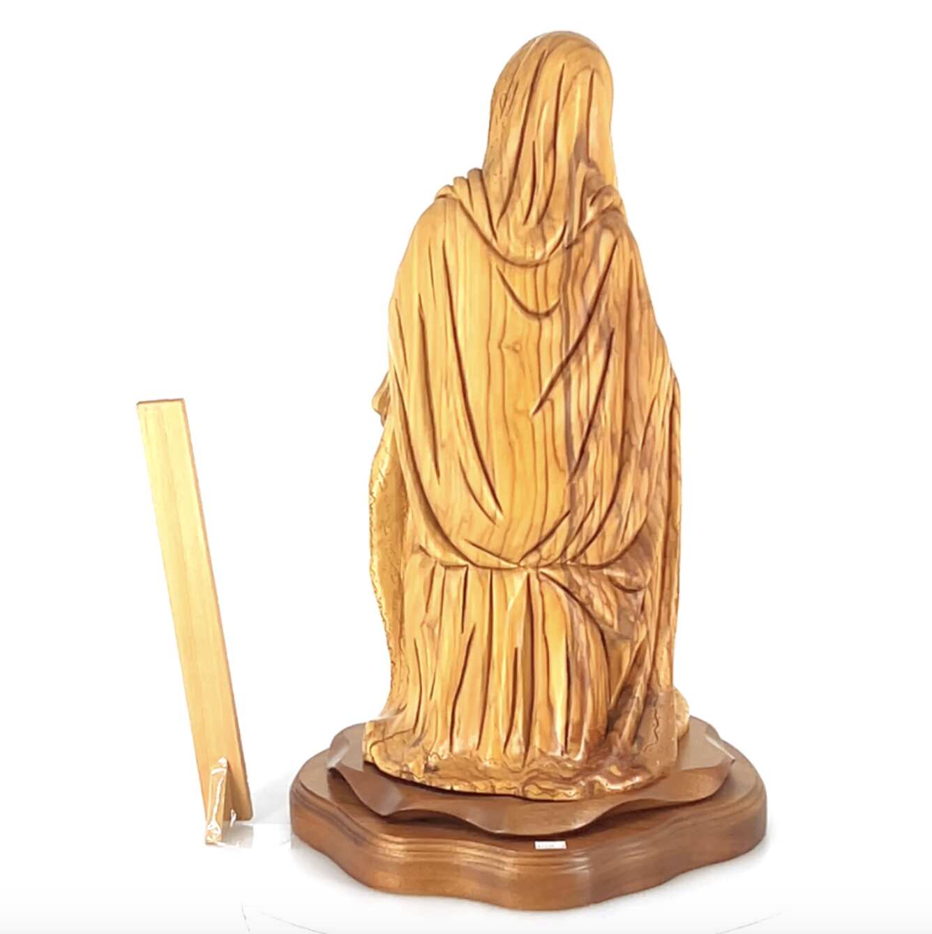 Virgin Mary Holding Sleeping Baby Jesus, 13.8" Wooden Masterpiece Carving