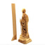 Moses with Staff, 11" Statue from Holy Land Olive Wood