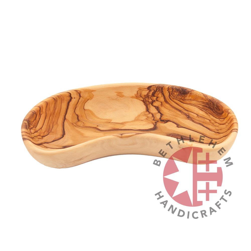 Banana Shaped Olive Wood Bowl 4