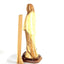 Virgin Mary  "Our Lady Mother of Hope" Abstract Statue, 22.5"Olive Wood Carving from Holy Land