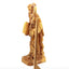 Moses with Staff and Ten Commandment Tablets, 17" Statue from Holy Land Olive