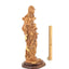 Virgin Mary Holding the Holy Child 20.5", Carved from the Holy Land Olive Wood