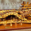 Unique and Rare Olive Wood Nativity Set, 37.4" from Bethlehem