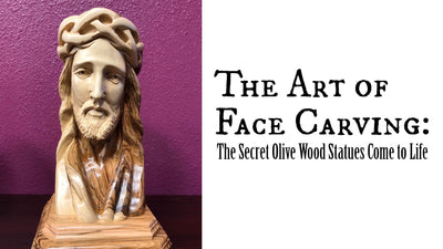 The Art of Face Carving: The Secret Olive Wood Statues Come to Life