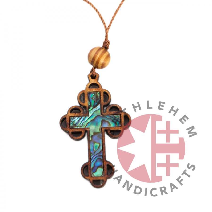 Wooden Cross Pendant