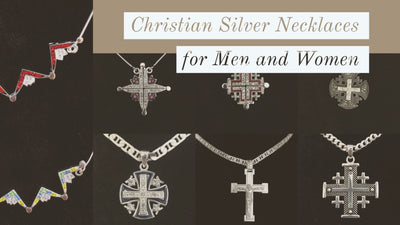 Christian Silver Necklaces for Men and Women