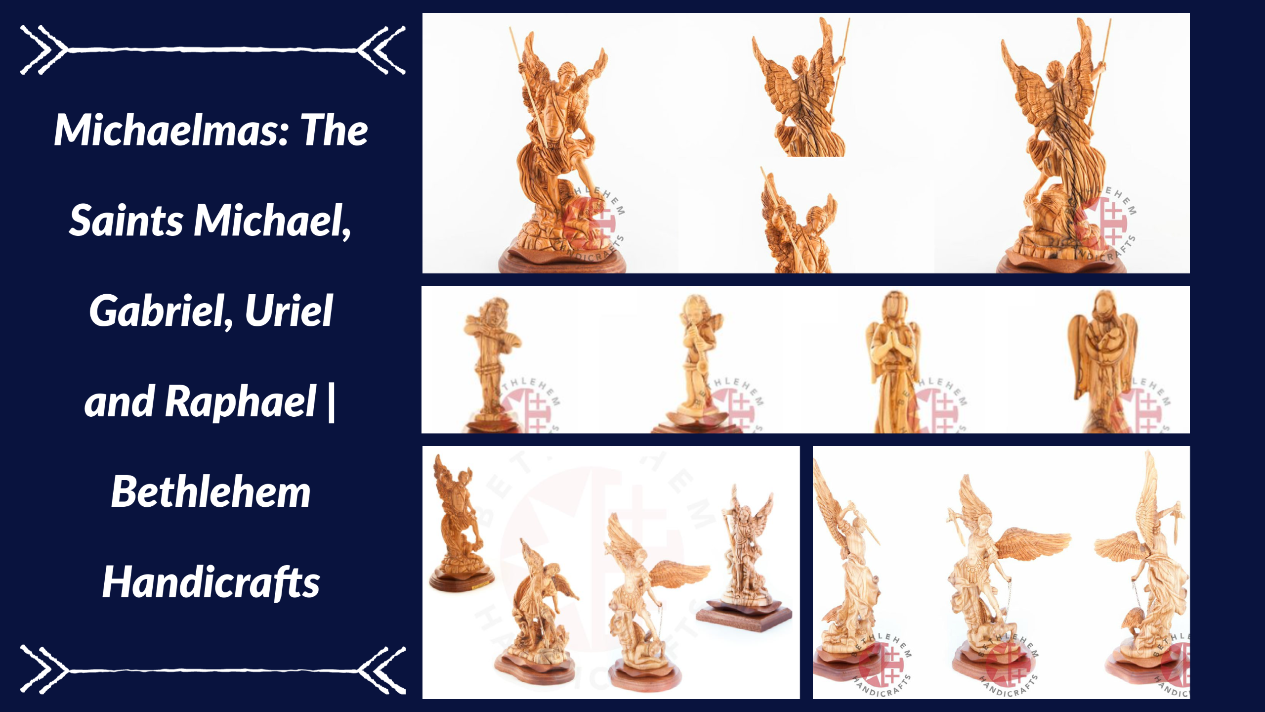 Michaelmas: The Saints Michael, Gabriel, Uriel and Raphael | Bethlehem Handicrafts