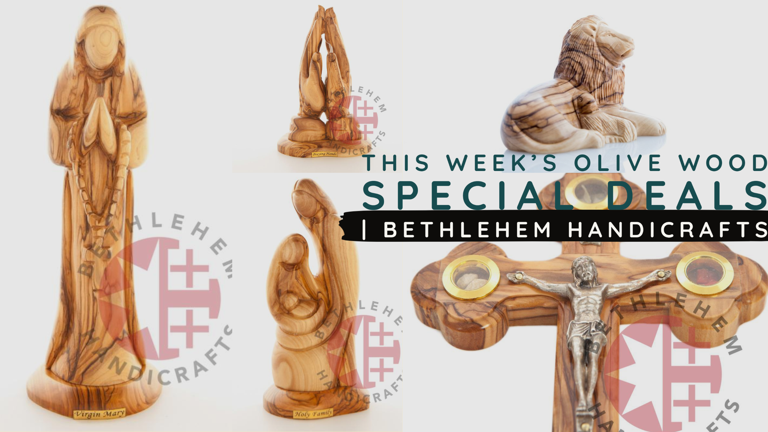 This Week's Olive Wood Special Deals | Bethlehem Handicrafts