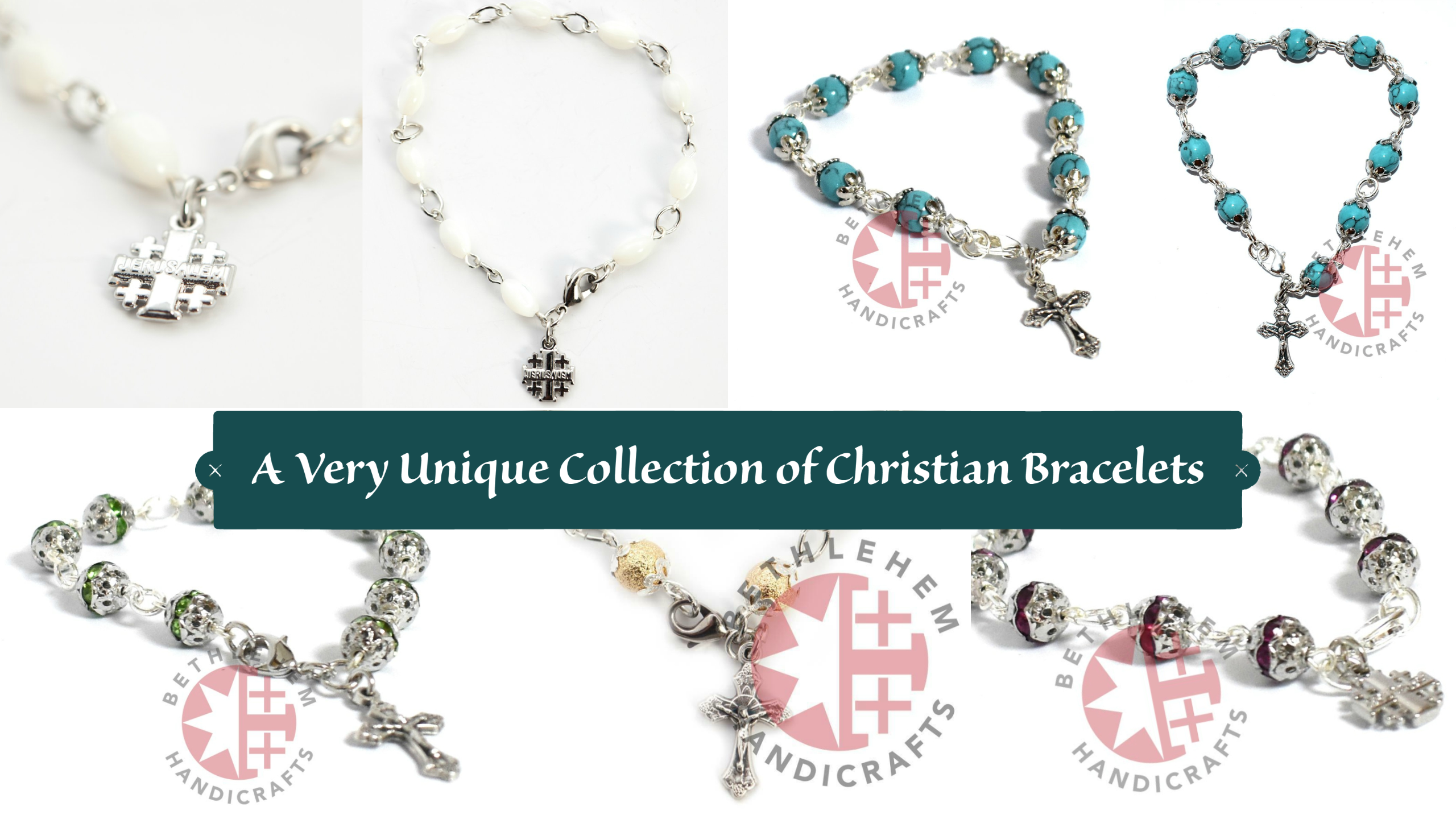 A Very Unique Collection of Christian Bracelets