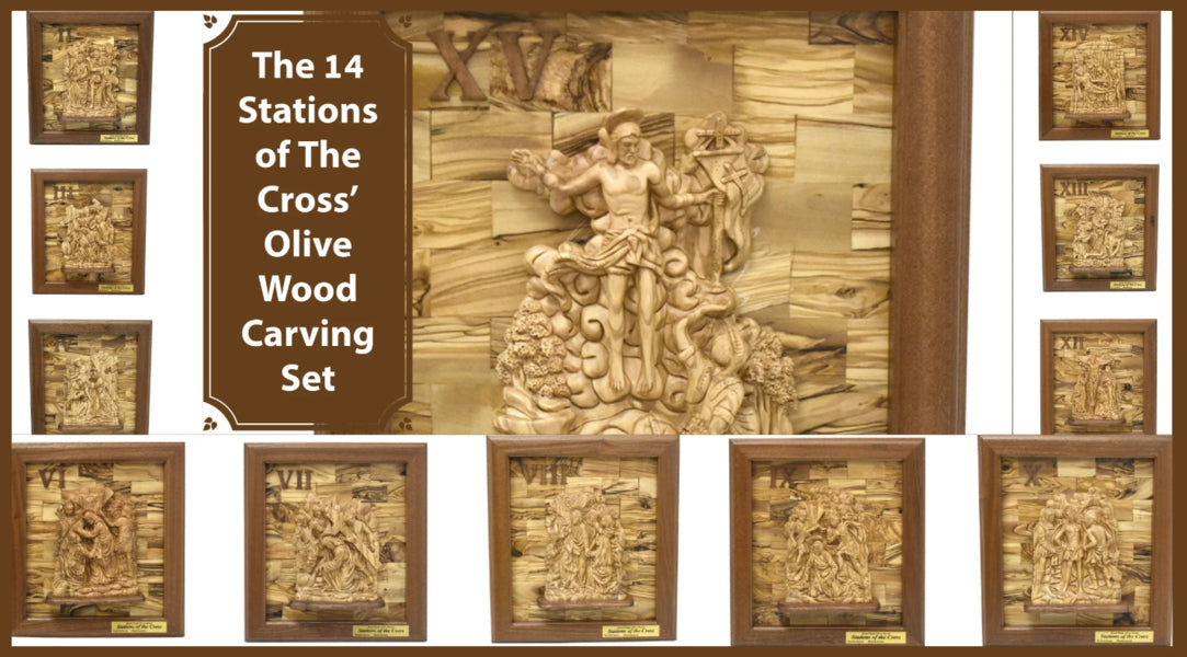 The 14 Stations of The Cross | Bethlehem Handicrafts