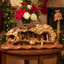 Unique Nativity Set Scene Masterpiece, 36" Olive Wood Carved Sculpture from the Holy Land