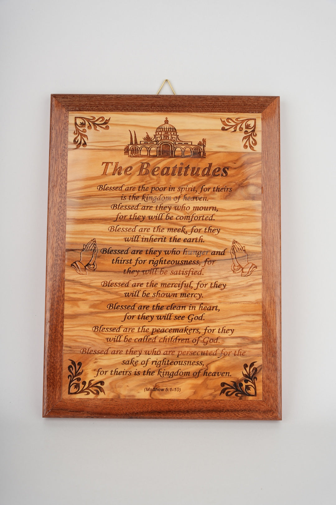 The Beatitudes, Wall Hanging Plaque
