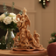 Nativity Scene Masterpiece Wood Carving, 15.7" from Holy Land