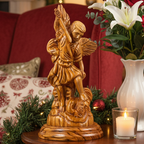 St. Micheal Angel Statue 7"