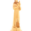 St. Francis Assisi Figurine, Hand Carved Olive Wood from Holy Land 9.8"