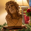 Bust of Jesus Christ Head, 10" Olive Wood Carving from the Holy Land
