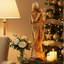 Madonna with Holy Child, 10" Wood Carving Sculpture