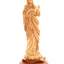 Immaculate Heart of Mary Statue, 12.2" Olive Wood Carving Statue from Bethlehem