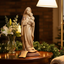 Virgin Mary Mother and Holy Child, 11.4" Olive Wood Carving Statue from Bethlehem