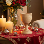 Communion Cup, Olive Wood from the Holy Land