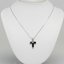 Black Cross Pendant Birthstones
