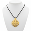 Olive Wood Jerusalem Cross Necklace