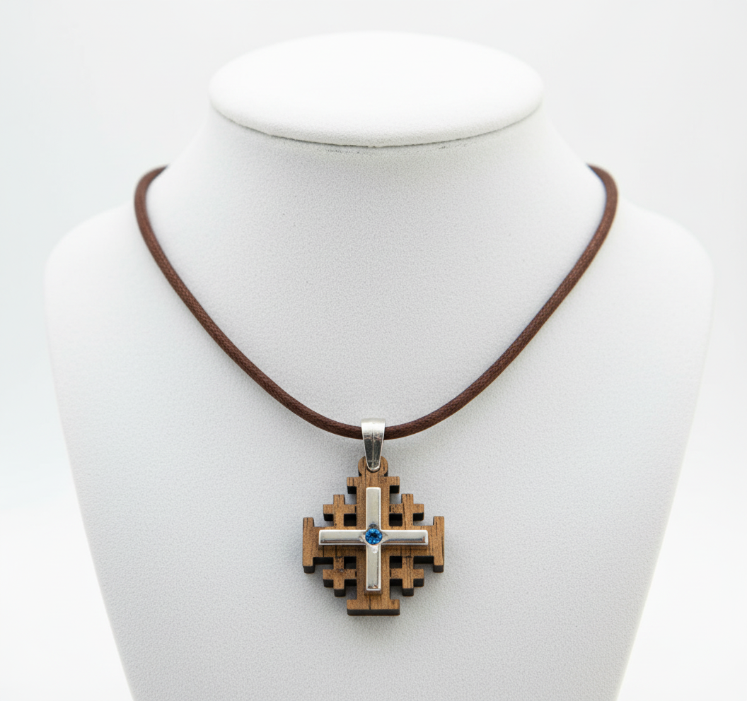 Jerusalem Cross Necklace