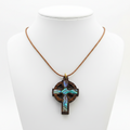 religious mother of pearl religious gift from Bethlehem, front view of the olive wood masterpiece