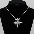 Two-Way Stylish Magnetic Star of Bethlehem Necklace